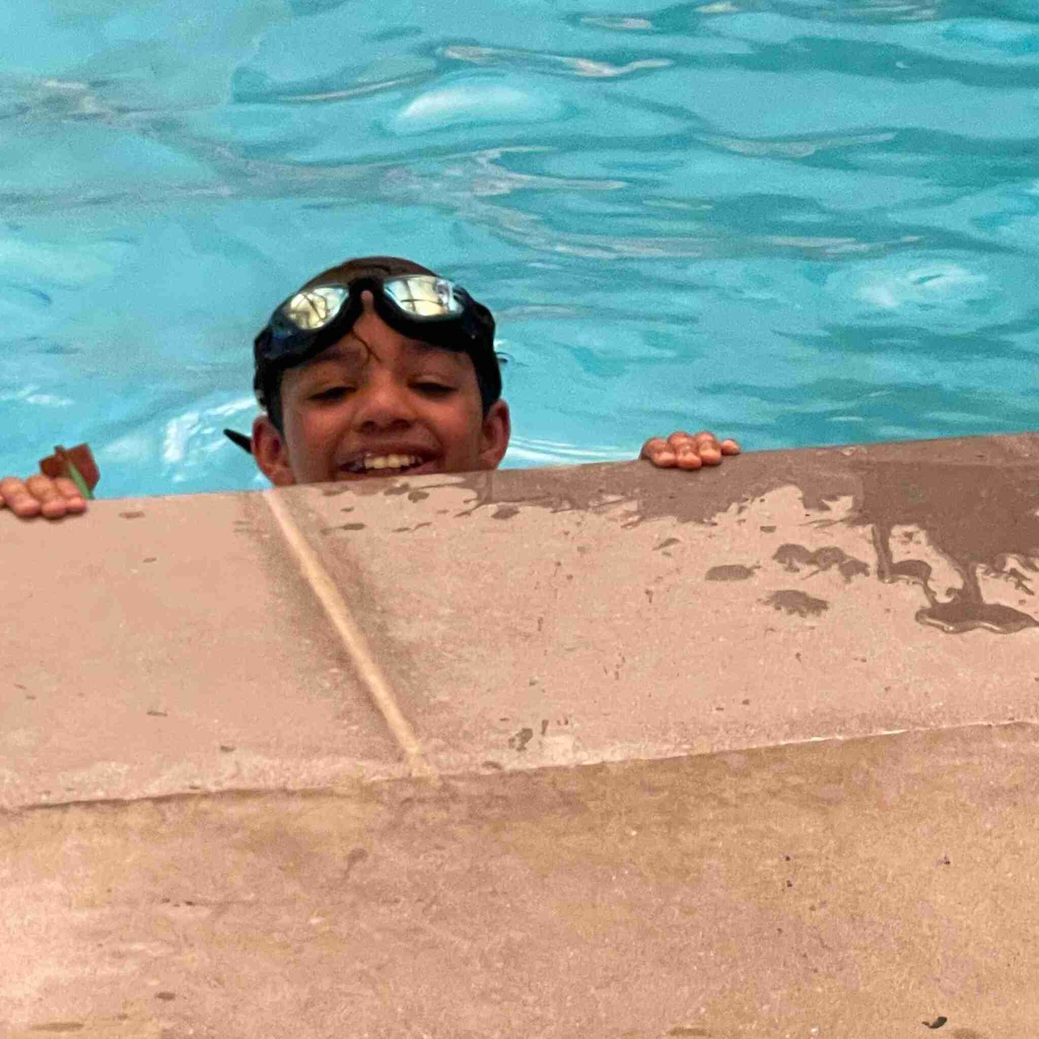 pool time